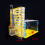 Nid de fourmis T-Design DIY 480g 19095145mm jaune 2