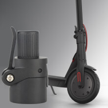 Base dell'asta pieghevole M365 Sostituzione in alluminio nero