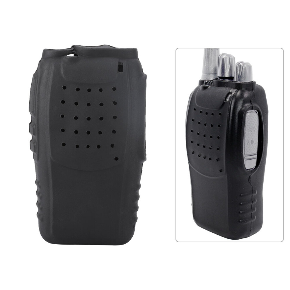 6Pcs Soft Silicone Two Way Radio Holster Case Protection For Baofeng Bf888s Walkie Talkies 9461322534726