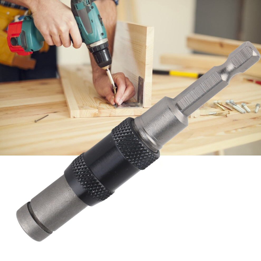 Bit Extension Rod SelfâLocking Quick Release Hex Shank Magnetic Drill Bit Holder Adapter 7631322534282