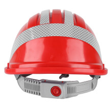 Casco di sicurezza rosso in ABS GB2811-2007 28x22x14 cm 380 g