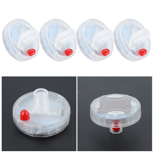 4 pezzi di tappi LED solari per ruote per auto/bici 2