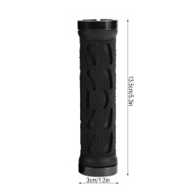 Impugnature forate antiscivolo da 22,2 mm, 13,5 3 3 cm, Nero