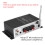 A7 Bluetooth 20W+20W Amplificatore FM in alluminio 3
