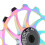 Rullo guida bici 14T 4/5/6mm Multicolore AL7075 7