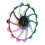 Rullo guida bici 14T 4/5/6mm Multicolore AL7075 10