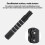 Increaser B 210 mm 28,6 mm Noir mat Réhausseur de potence 13