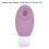 Bottiglia da viaggio in silicone viola da 100 ml 1263,3 cm 6