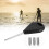 Fin Key 3 vis Remplacement FCS pour Dorsal Black 5