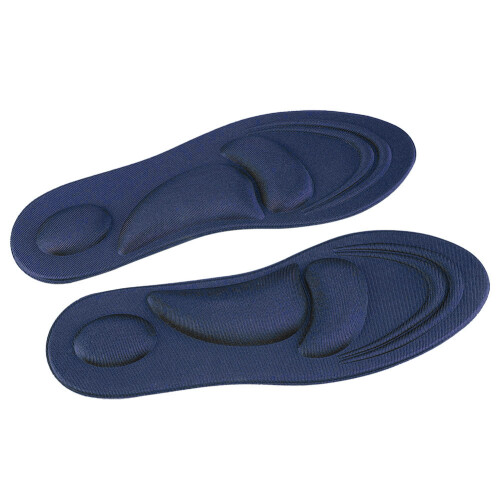 Soletta ortopedica in memory foam blu scuro 289,7 cm