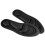 Soletta ortopedica nera da uomo in memory foam 28x9,7 cm 8