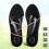 Soletta ortopedica nera da uomo in memory foam 28x9,7 cm 1