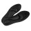 Soletta ortopedica nera da uomo in memory foam 28x9,7 cm 10