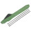 AE-17 Protezione forcellone PP Verde 24,4 cm  5 cm 9 g 6