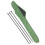 AE-17 Protezione forcellone PP Verde 24,4 cm  5 cm 9 g 14