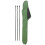 AE-17 Protezione forcellone PP Verde 24,4 cm  5 cm 9 g 2