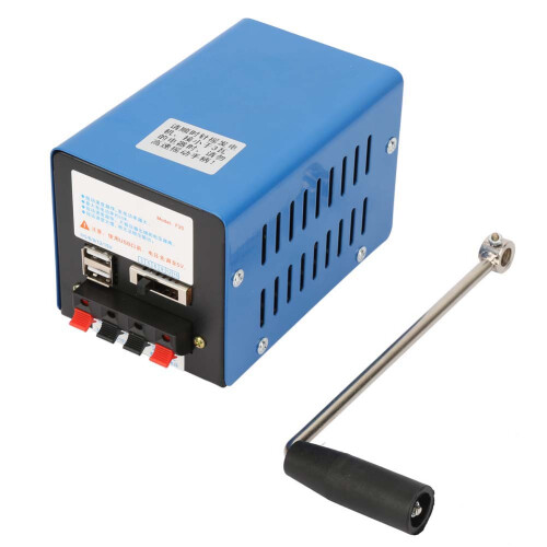 Portable High Power Handcranked Charging Generator USB Charging Emergency Dynamotor 1