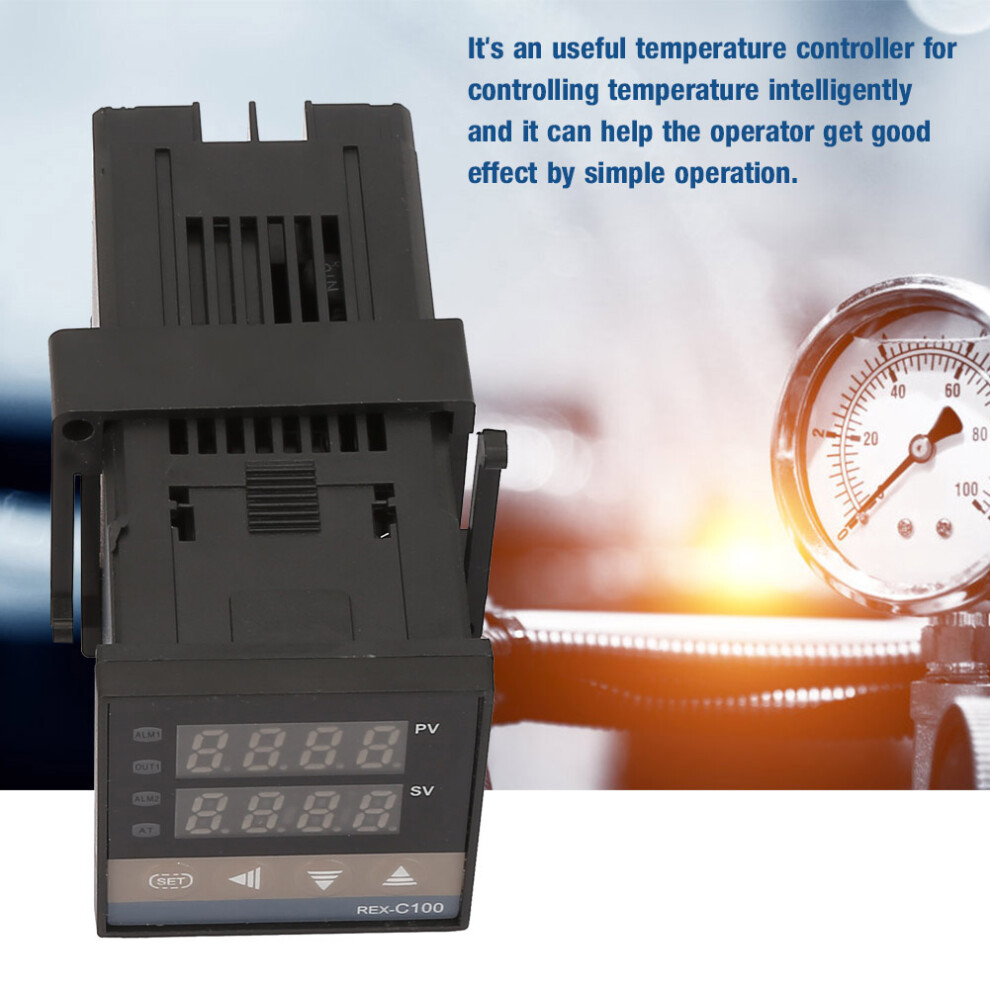 0-1300 Alarm Digital Led Pid Temperature Controller Kits Ac 110V-240V 9451322537483