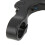 Leva freno MTB a 4 dita nera Ø22,2 mm 16,5 cm 11