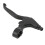 Leva freno MTB a 4 dita nera Ø22,2 mm 16,5 cm 3