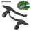 Leva freno MTB a 4 dita nera Ø22,2 mm 16,5 cm 12