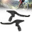 Leva freno MTB a 4 dita nera Ø22,2 mm 16,5 cm 8