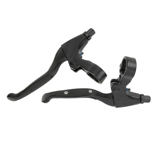 Leva freno MTB a 4 dita nera Ø22,2 mm 16,5 cm