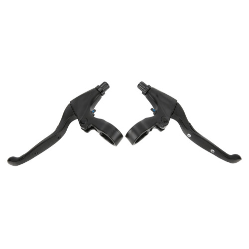 Leva freno MTB a 4 dita nera Ø22,2 mm 16,5 cm 1