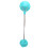 Gioco da masticare per cani con ventosa 9,5  7,5  42 cm blu lago 2