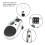 3 Digit Code Combination Pram Lock Pushchair Bicycle Stroller Password Security Coded Lock 6