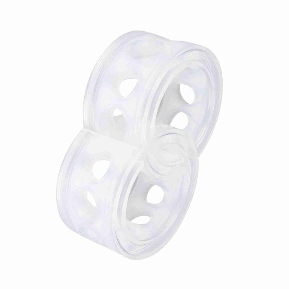 2Pc Transparent Car Shock Absorber Retainer Tpe Spring Buffer Power Cushion Type D 3551322538711