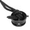 10 Stück Surfbrett-Leash-Plug Weiß/Schwarz Nylon mit Edelstahlstift 7