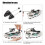 Allargatore per scarpe regolabile professionale Nero 10