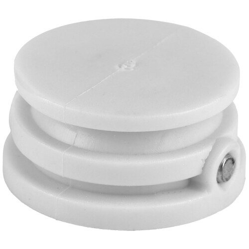 5 pièces Plug de leash pour planche de surf 2,5 cm  1,3 cm blanc