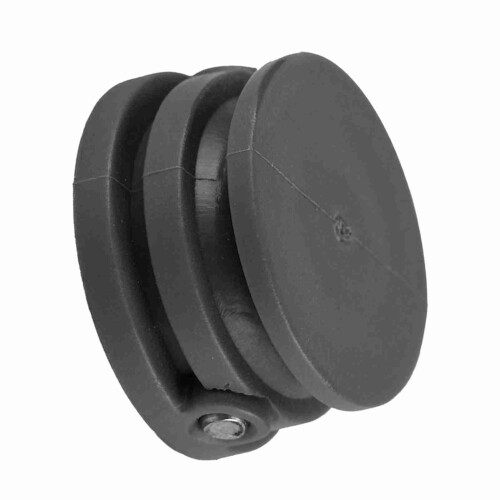 5 pezzi 2,5 cm plug per leash tavola da surf nero