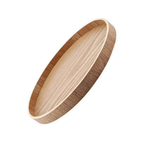 Vassoio da servizio in legno 24/27/30/33 cm marrone 2