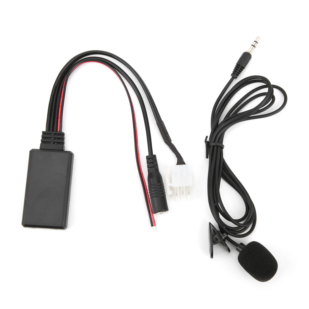 Dc 12V Car Audio Cable Aux Bluetooth 5.0 Adapter Replacement For Honda Goldwing Gl1800 8361322541612