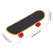 Perroquet skateboard perchoir support 32 g 13,9 x 4,3 x 2,6 cm ColPics