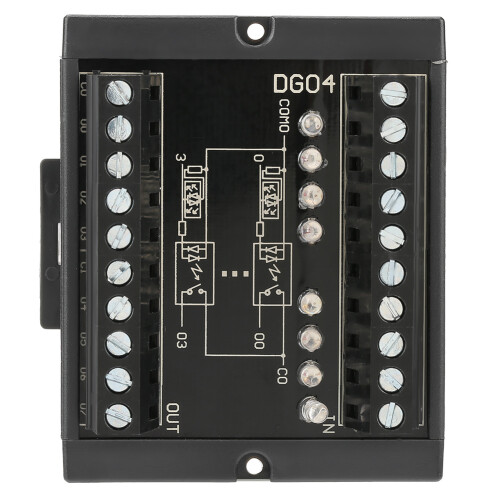 DG04 Convertitore di livello a 4 canali NPN/PNP 10-28 V 1