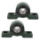 UCP204 Blocco portacuscinetto con foro da 20 mm argento 2 pezzi 6