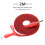 Câble clip en silicone rouge de 2 m pour tatouage 9
