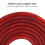 Câble clip en silicone rouge de 2 m pour tatouage 6