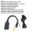 Adaptateur de câble AUX Bluetooth 5.0 pour 500 Mic 3