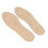Soletta beige in spugna massaggiante da 24,5 cm, cuscino per scarpa 3