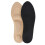 Soletta beige in spugna massaggiante da 24,5 cm, cuscino per scarpa 6