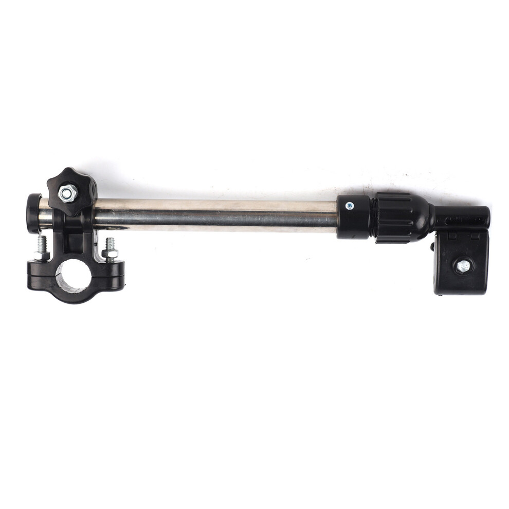 Stainless Steel Bicycle Wheelchair Stroller Pram Stretch Umbrella Support Holder Mount Stand