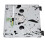 D2E Lettore ottico in ABS per Wii 14,5*14*2 cm, 266 g 5