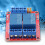 Module relais à 2 canaux 12 V, rouge, 50  41  18,5 mm 5