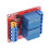Module relais à 2 canaux 12 V, rouge, 50  41  18,5 mm 12