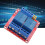 Module relais à 2 canaux, 24 V, rouge, 50 x 41 x 18,5 mm 5